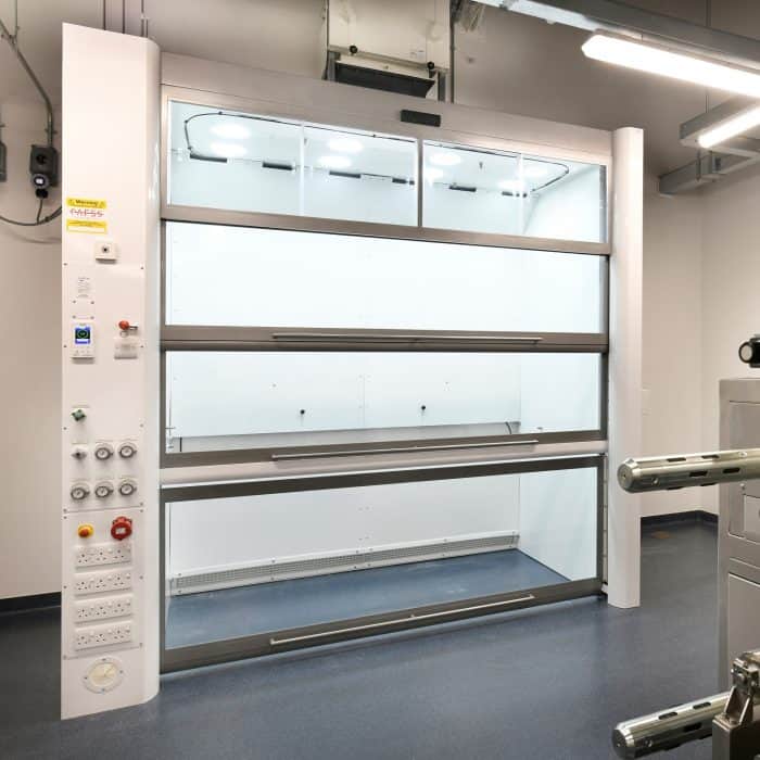 Walkin fume cupboard Standard and bespoke CLEAN AIR