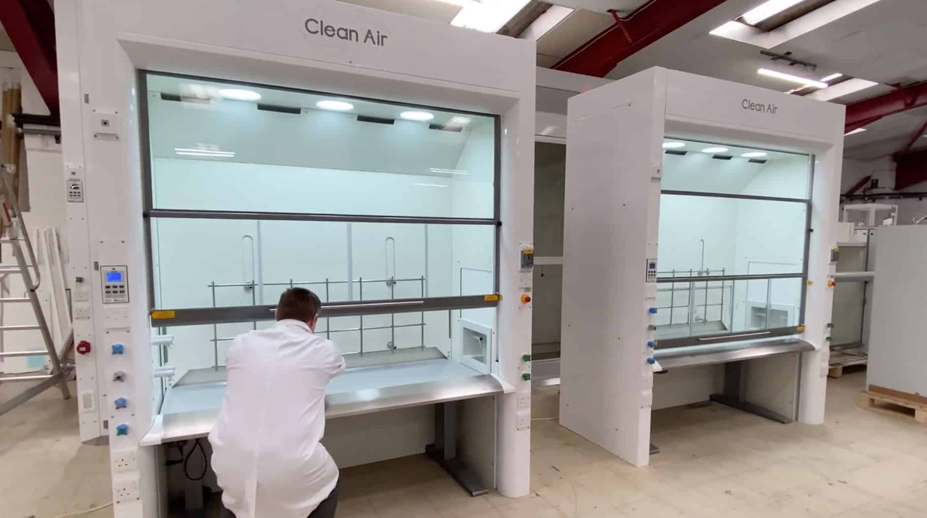 Lab Fume Cupboards Extract systems CLEAN AIR