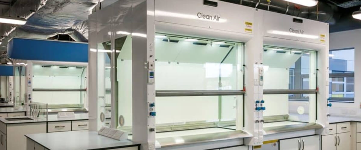 Fume Cupboard Install for KalVista Pharmaceuticals Clean Air