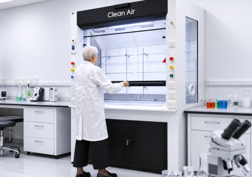 Clean Air's OPTIMAX-4 Fume Cupboard